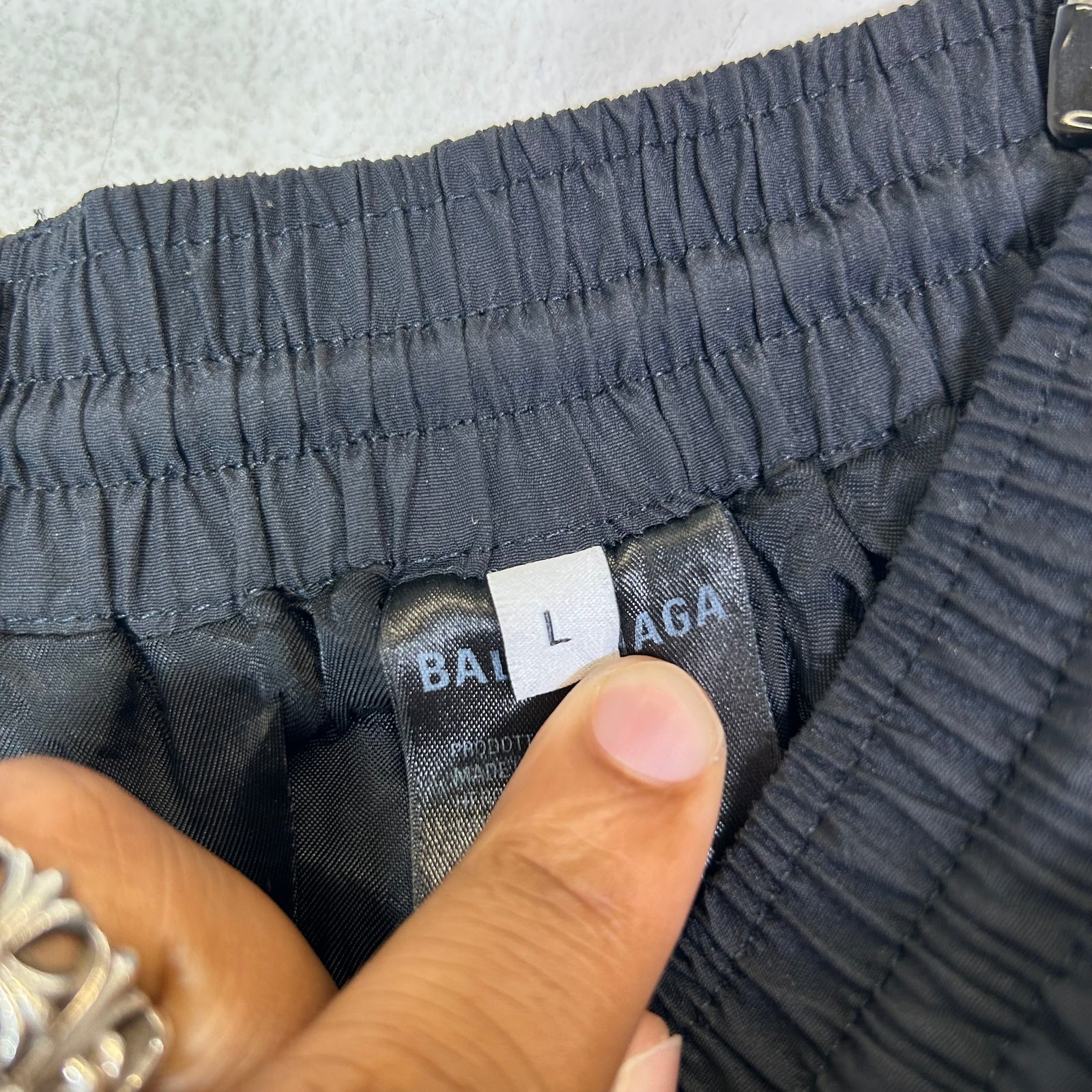Balenciaga Sporty B Baggy Track Pants