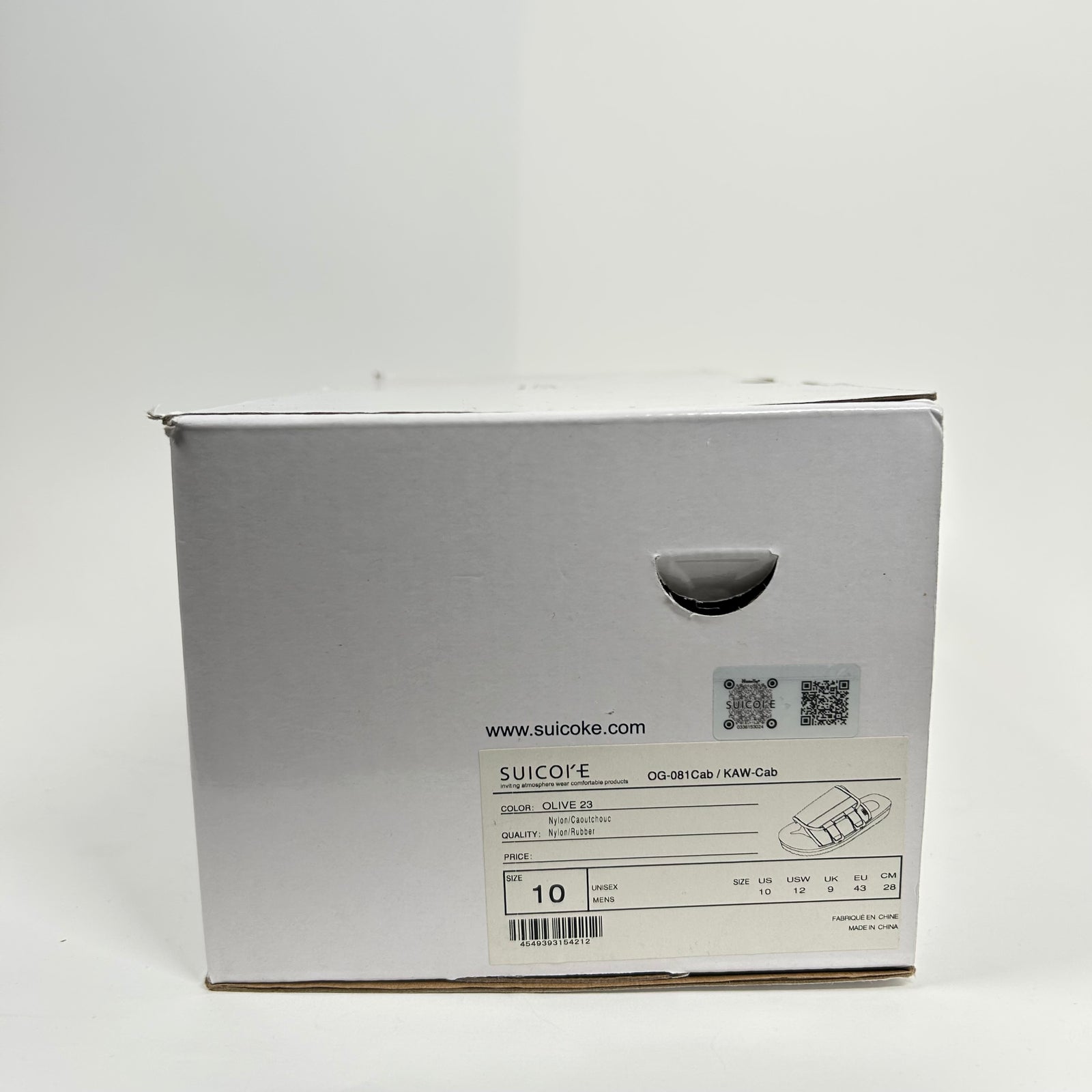 Suicoke Olive Green Kaw-Cab Sandals Size 10