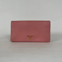 Prada Vitello Saffiano Neutral Pink