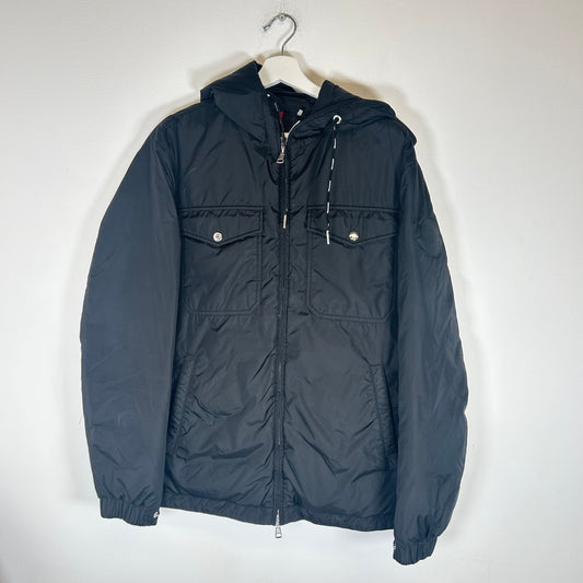 Moncler Black Menue Giubbotto Jacket Size 3