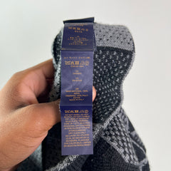 Louis Vuitton Black Damier Herritage Beanie