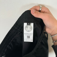 Versace Black Nylon Shorts Size 32