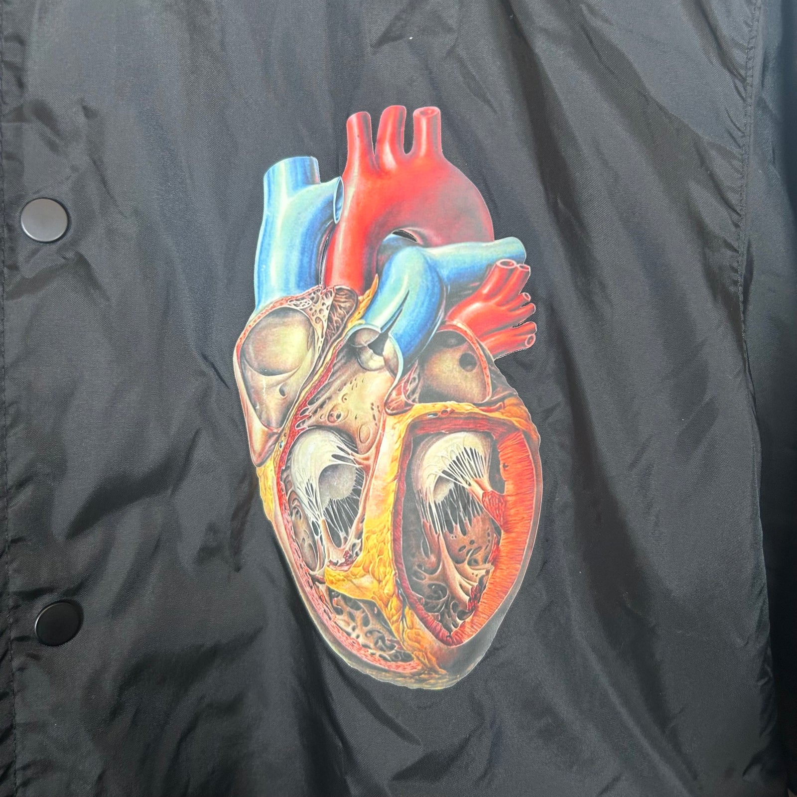 Undercover Black The Organs Coach Jacket Size M