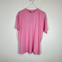 Balenciaga Pink Logo T-shirt Size L