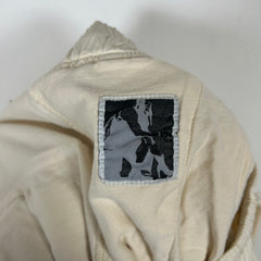 Rick Owens White Drop Crotch Sweatpants Size S