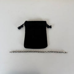 Chrome Hearts 'Paper Chain' .925 Silver Bracelet