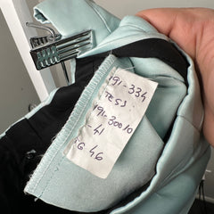 Raf Simons Sample Teal Pants Size 30