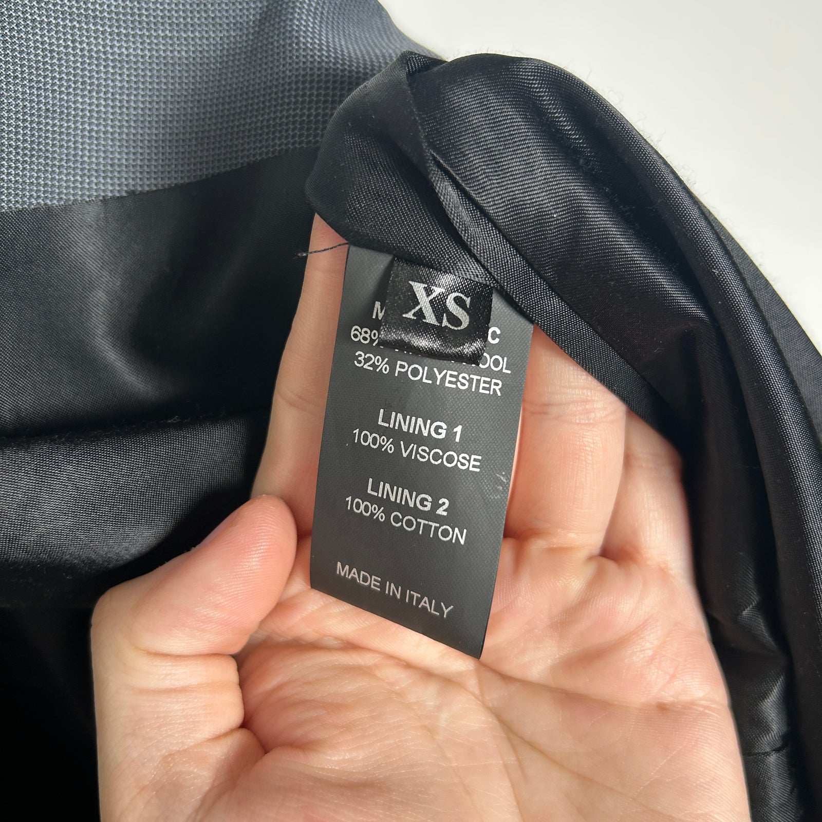 Vetements Logo Oversized Suit Jacket Size XS