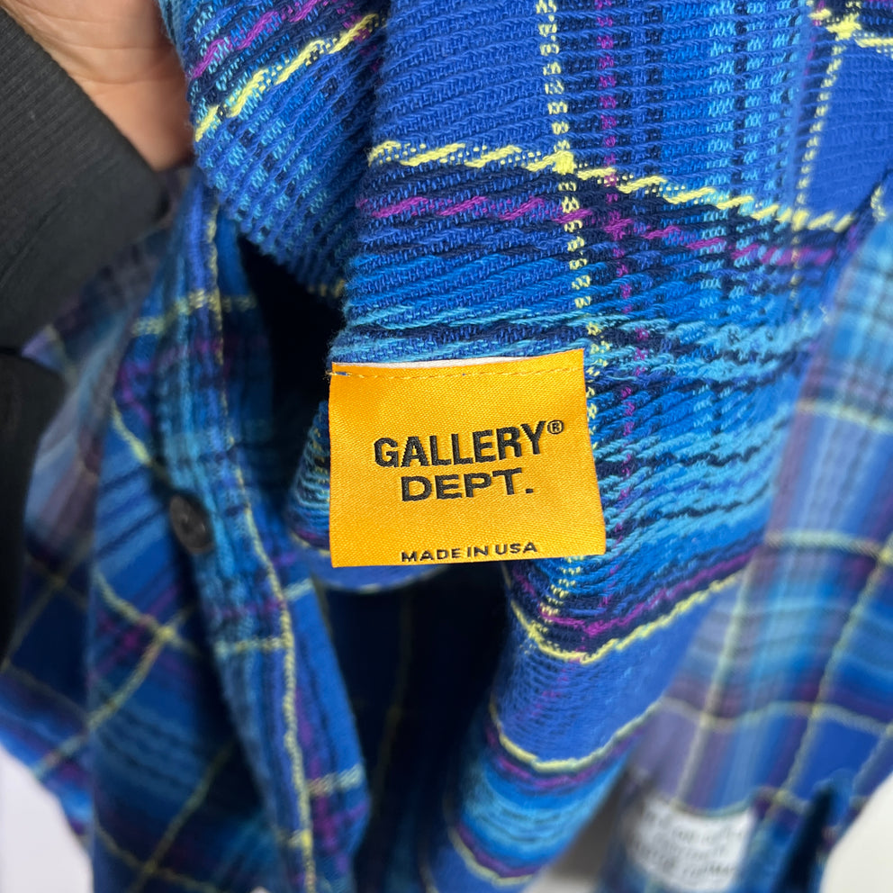 Gallery Dept Marley Distressed Flannel Shirt