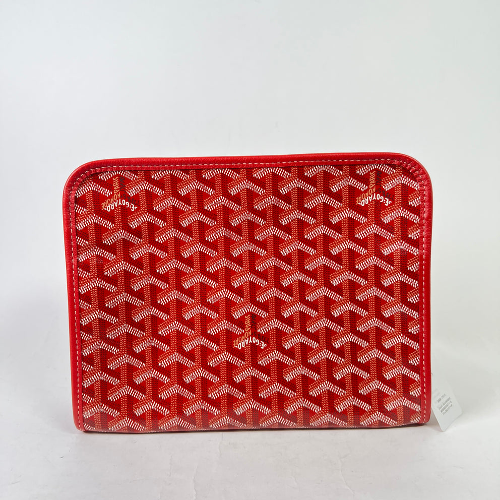 Goyard Red Jouvence MM Toiletry Bag
