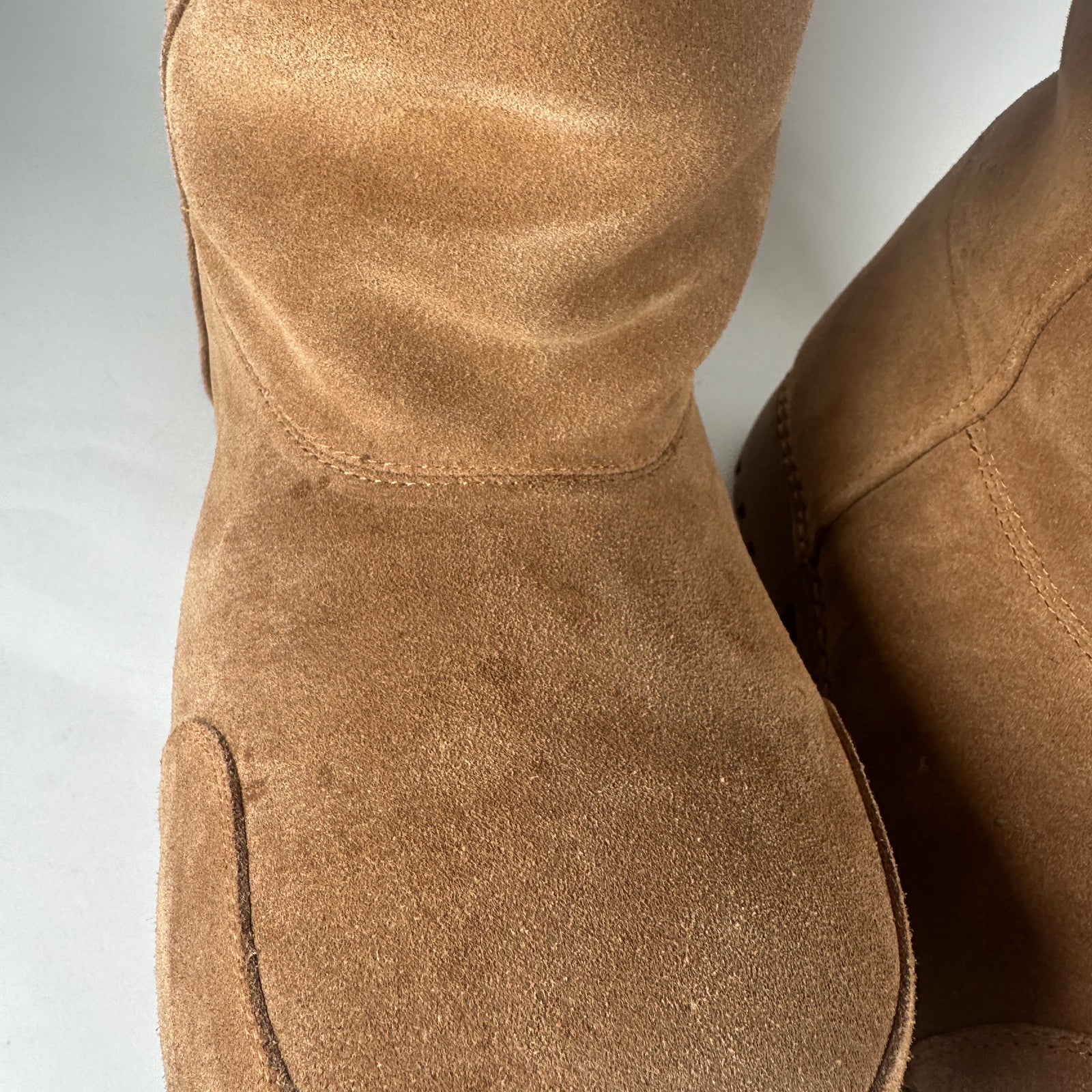 Balenciaga Brown Alaska Fur Boots Size 11
