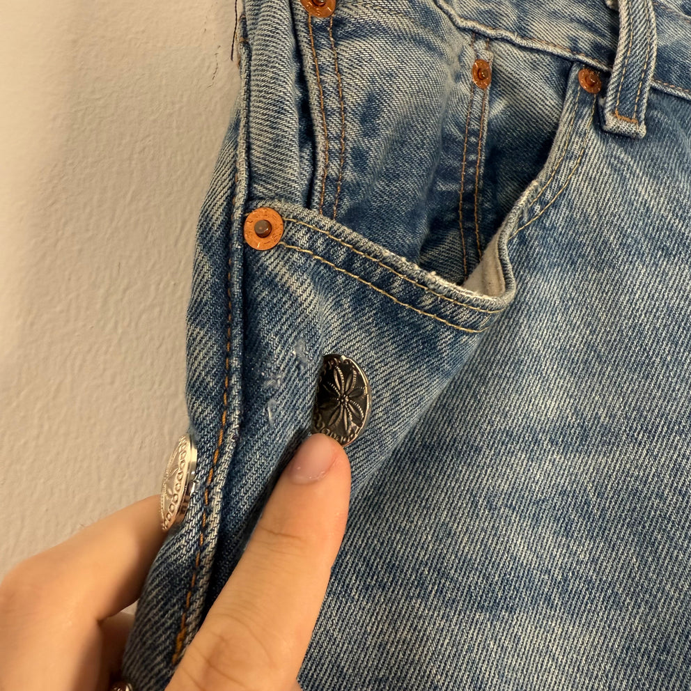 Denim Tears x Our Legacy 2Pac Studded jeans Size 36x34