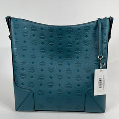Mcm Medium Klara Hobo Bag Deep Teal