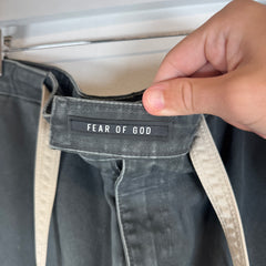 Fear of God Grey Double Knee Carpenter Work Pants Size XL