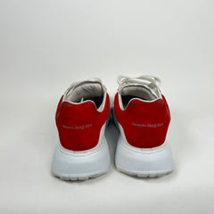 Alexander McQueen White/Red Court Trainers Size 38