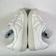Lanvin Triple White XL Curb Sneaker Size 46