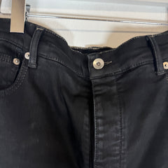 Rick Owens Black Bolan Banana Cut Jeans Size 36
