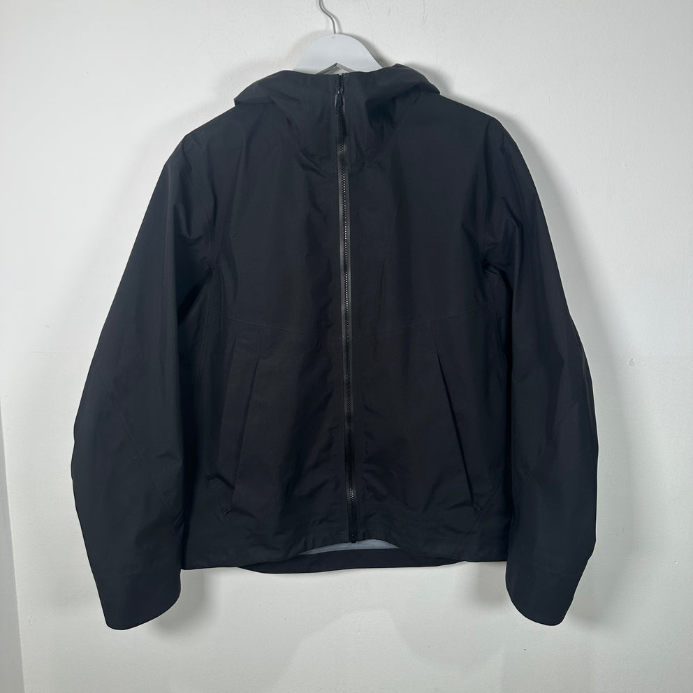 Arc'teryx Veilance Black Nylon Zip-Up Jacket Size S