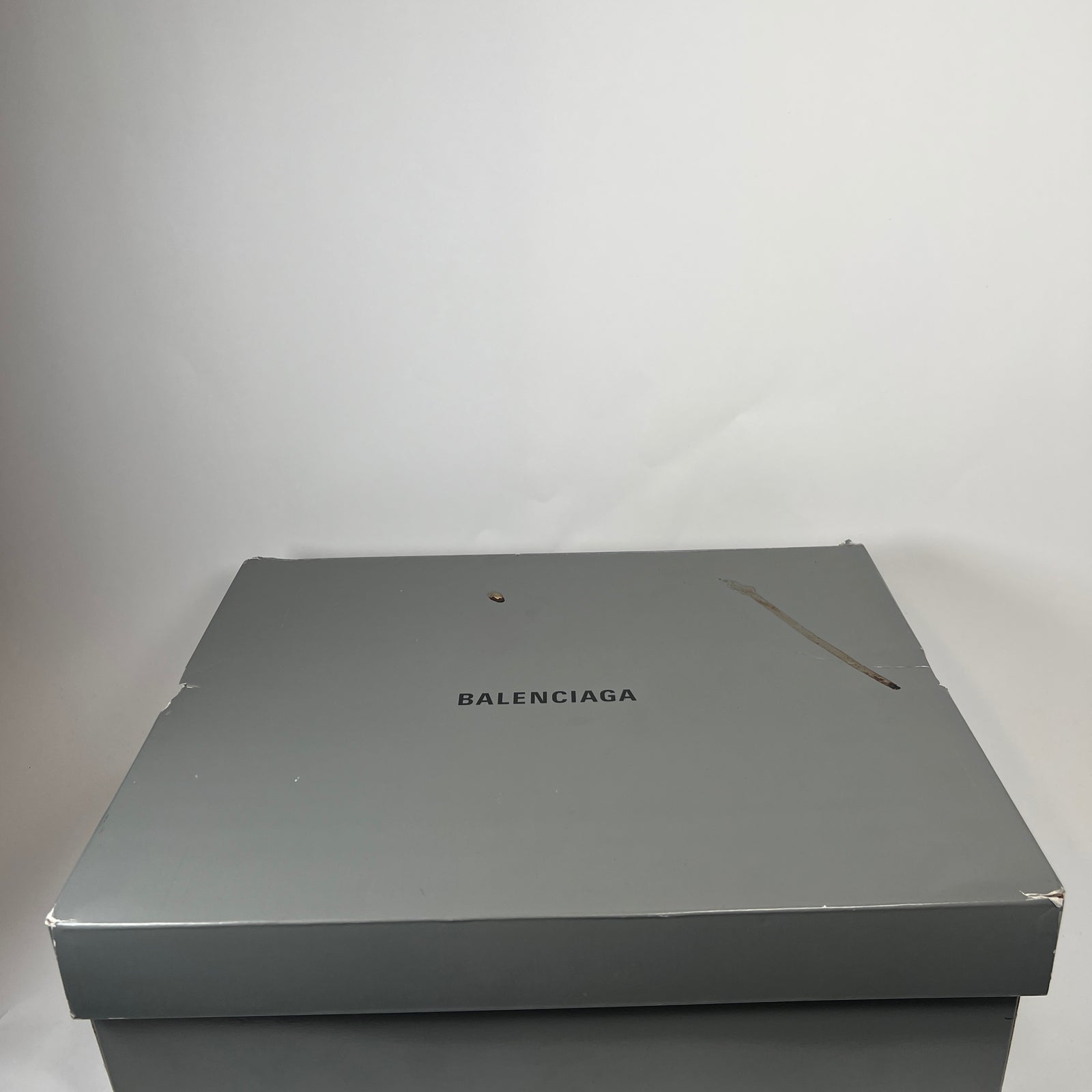 Balenciaga White/Black Hike High-Top Track Sneaker Size 43