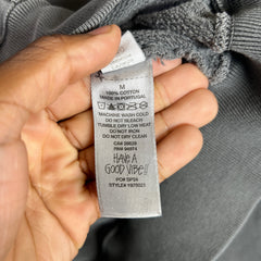 Stussy Pigment Dyed Logo Zip-Up Hoodie