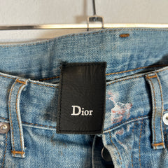 Dior Homme SS10 KVA 'Wildcat' Denim Jeans Size 26