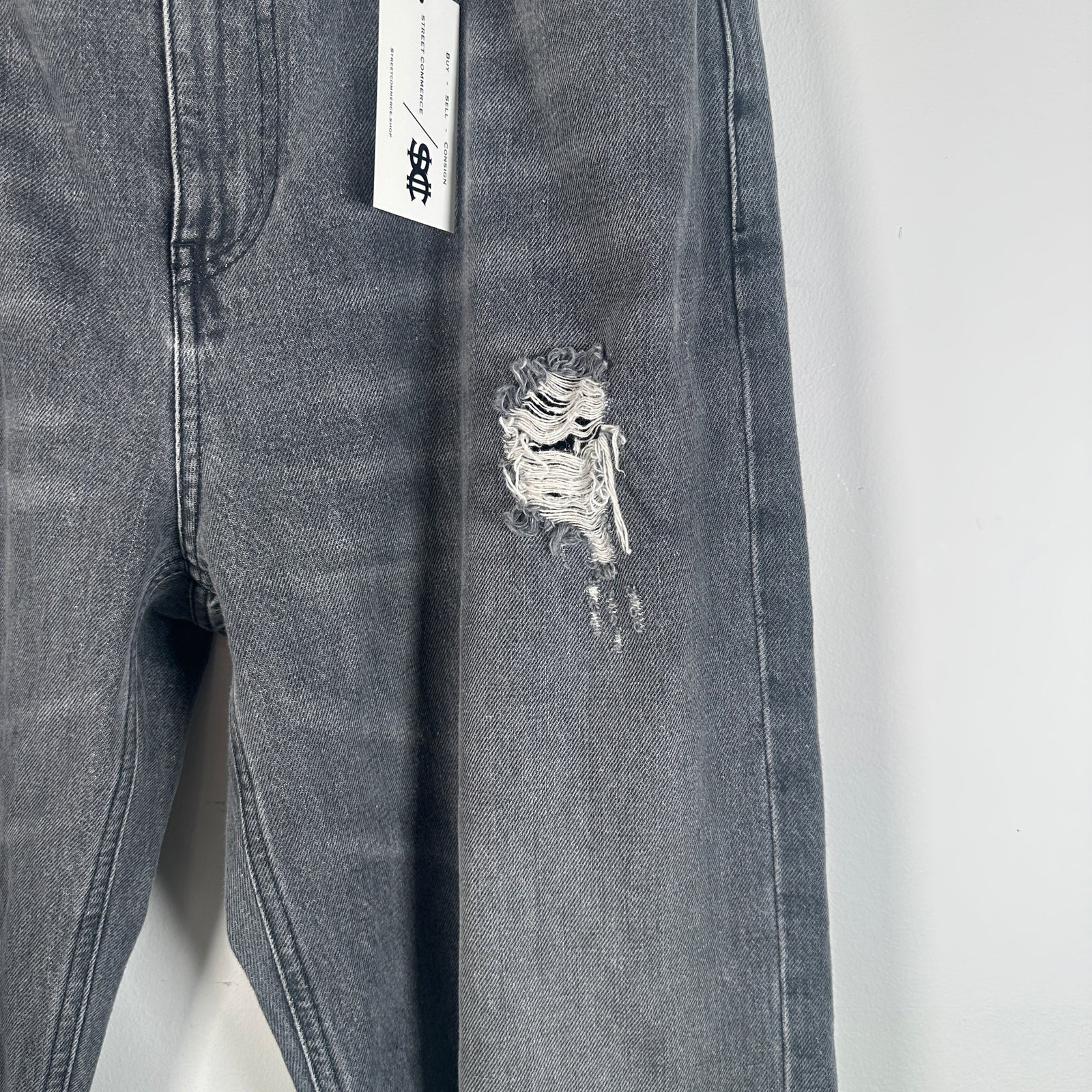 J.W. Anderson Bucket Grey Jeans Size 36