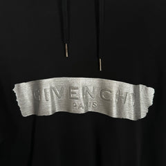 Givenchy Metallic Logo Hoodie Size XS