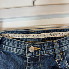 Number (N)ine Blue Repaired Denim Size 30