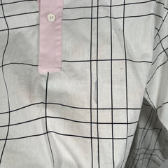 Marni Double Collar Striped Button-Up Shirts Size S