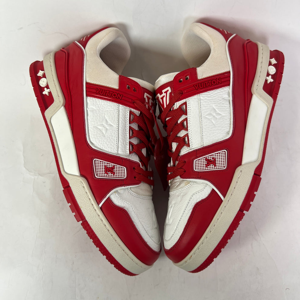 Louis Vuitton Red Monogram LV Trainer