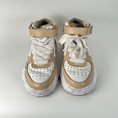 MMY Khaki/White High Tops Size 41