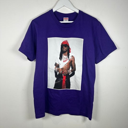 Supreme Purple 'Playboi Carti' Graphic T-Shirt Size S
