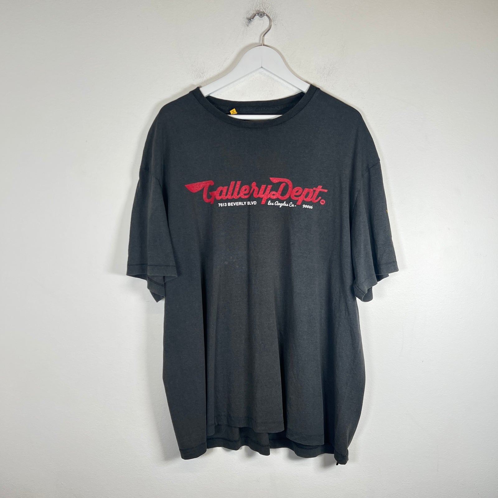 Gallery Dept Vintage Black Mechanic T-Shirt Size XL