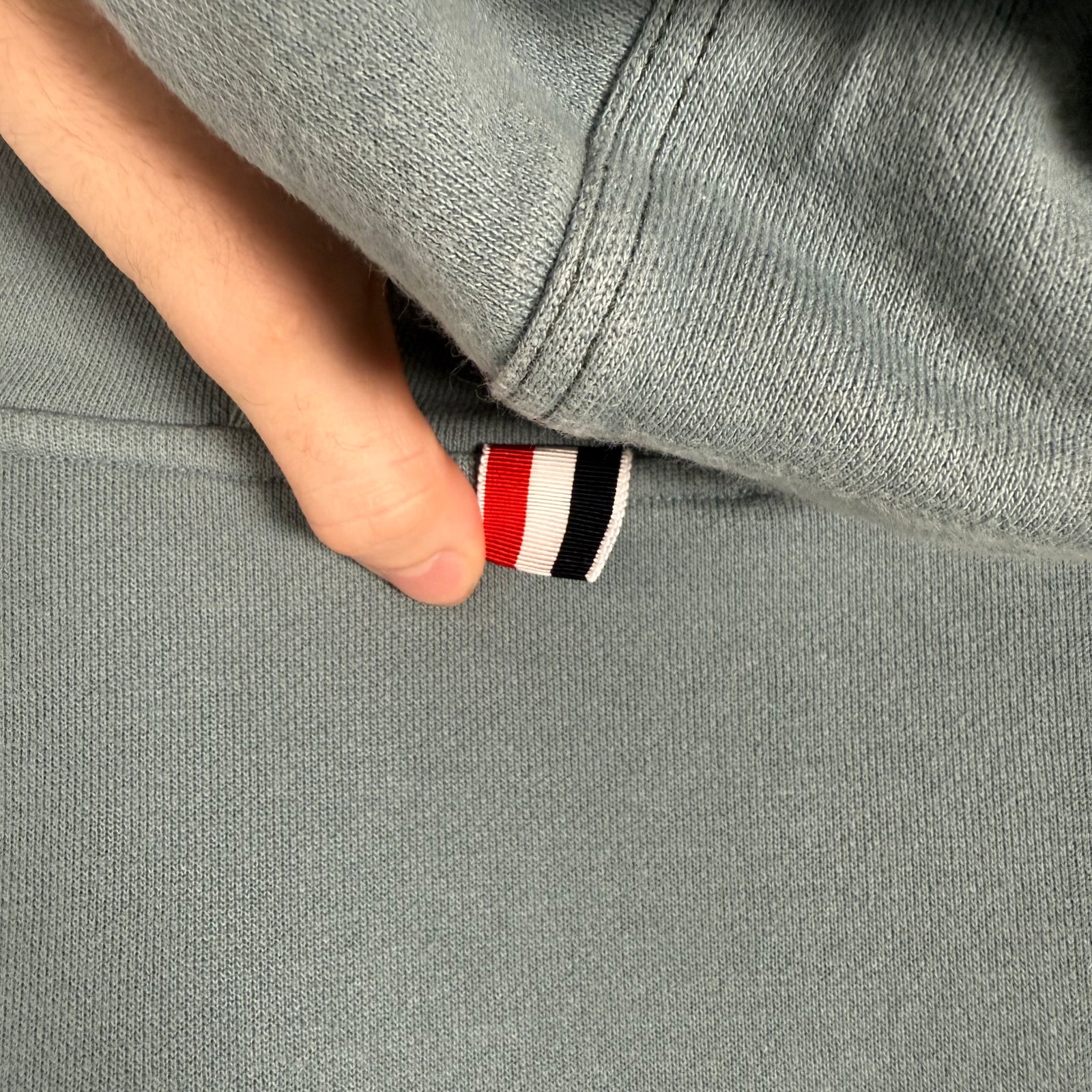Thom Browne Teal Hoodie Size 5