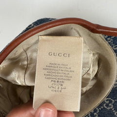 Gucci GG Denim Baseball Cap