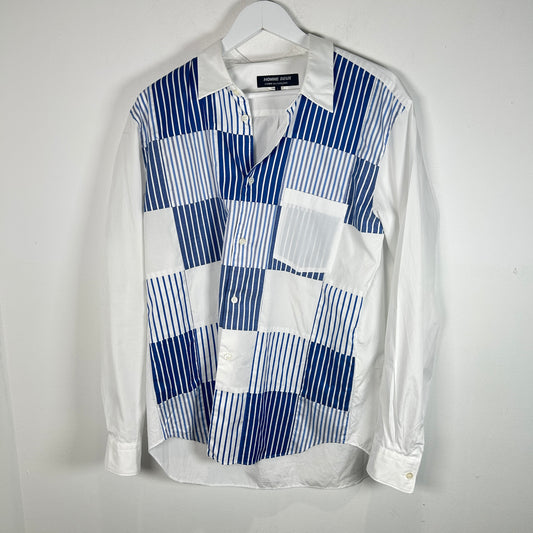 Comme Des Garcons Homme Deux Multi Patchwork Stripe Size L