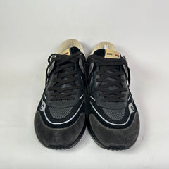 Gucci Black/Orange Suede Ultrapace Sneaker Size GG 11.5