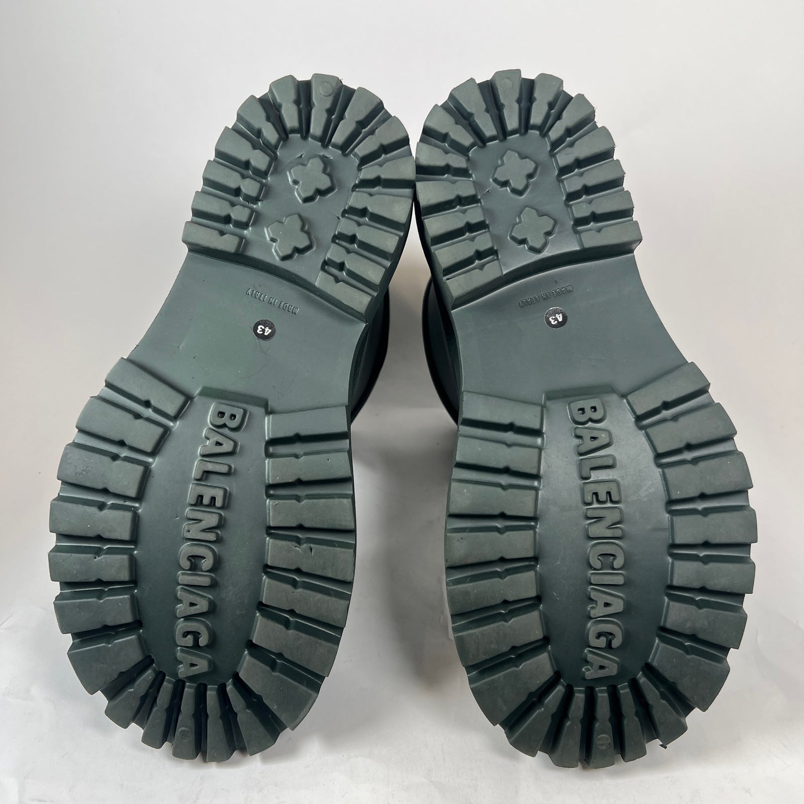 Balenciaga Dark Khaki Steroid Boot Size 43