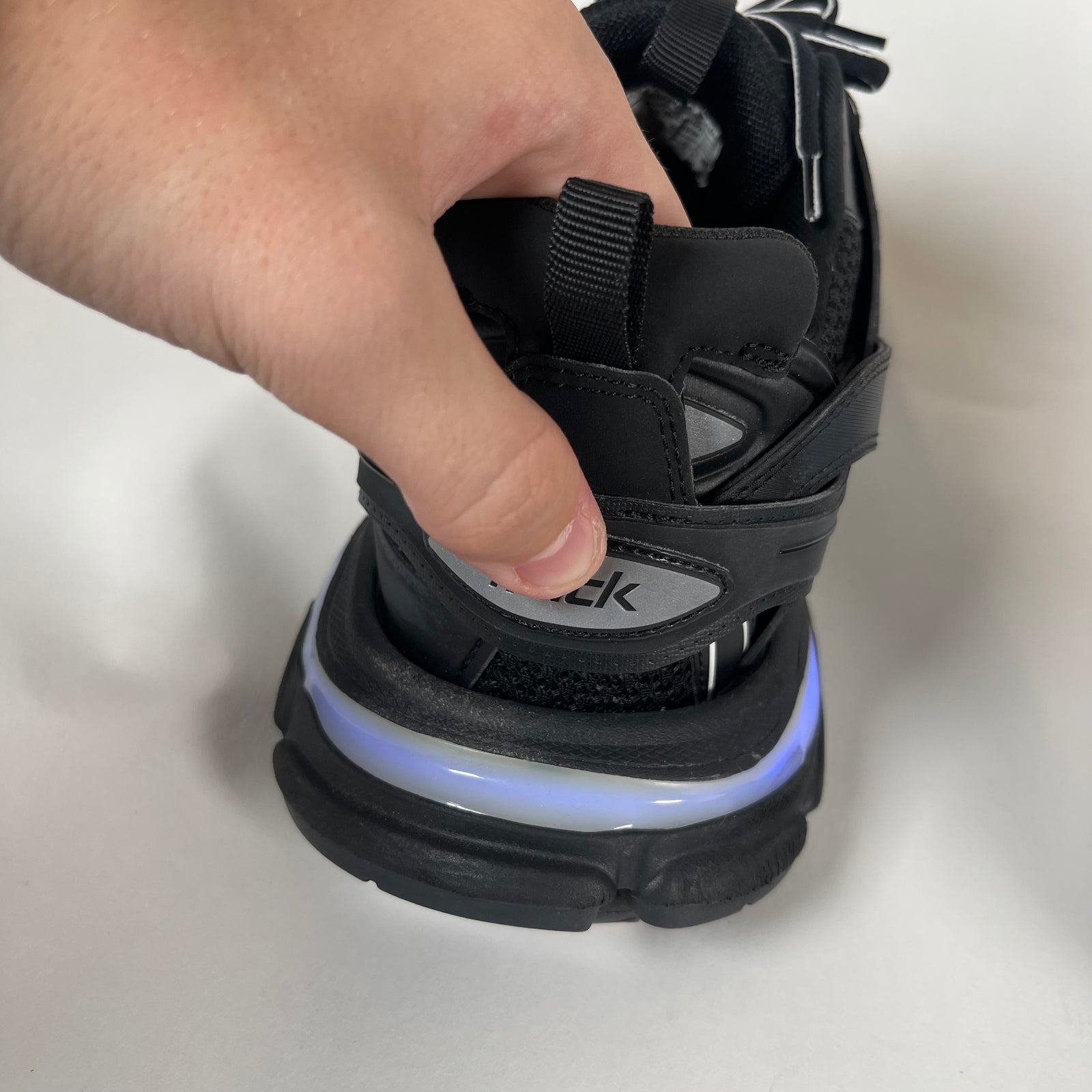 Balenciaga Track LED Triple Black Size 44