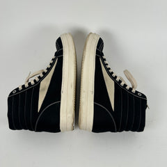 Rick Owens DrkShdw Black Vintage High-Top Sneakers Size 8