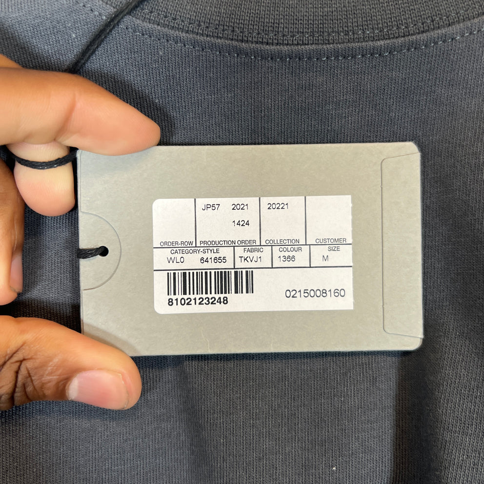 Balenciaga Dark Grey Campaign Logo T-Shirt Size M