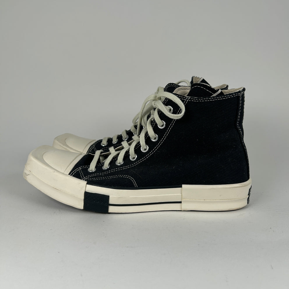 Rick Owens x Converse TurboDrk Hi Size 10