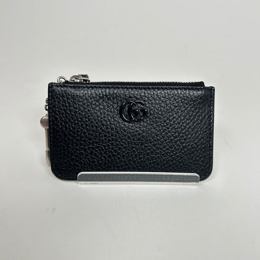 Gucci Black Leather Coin Case