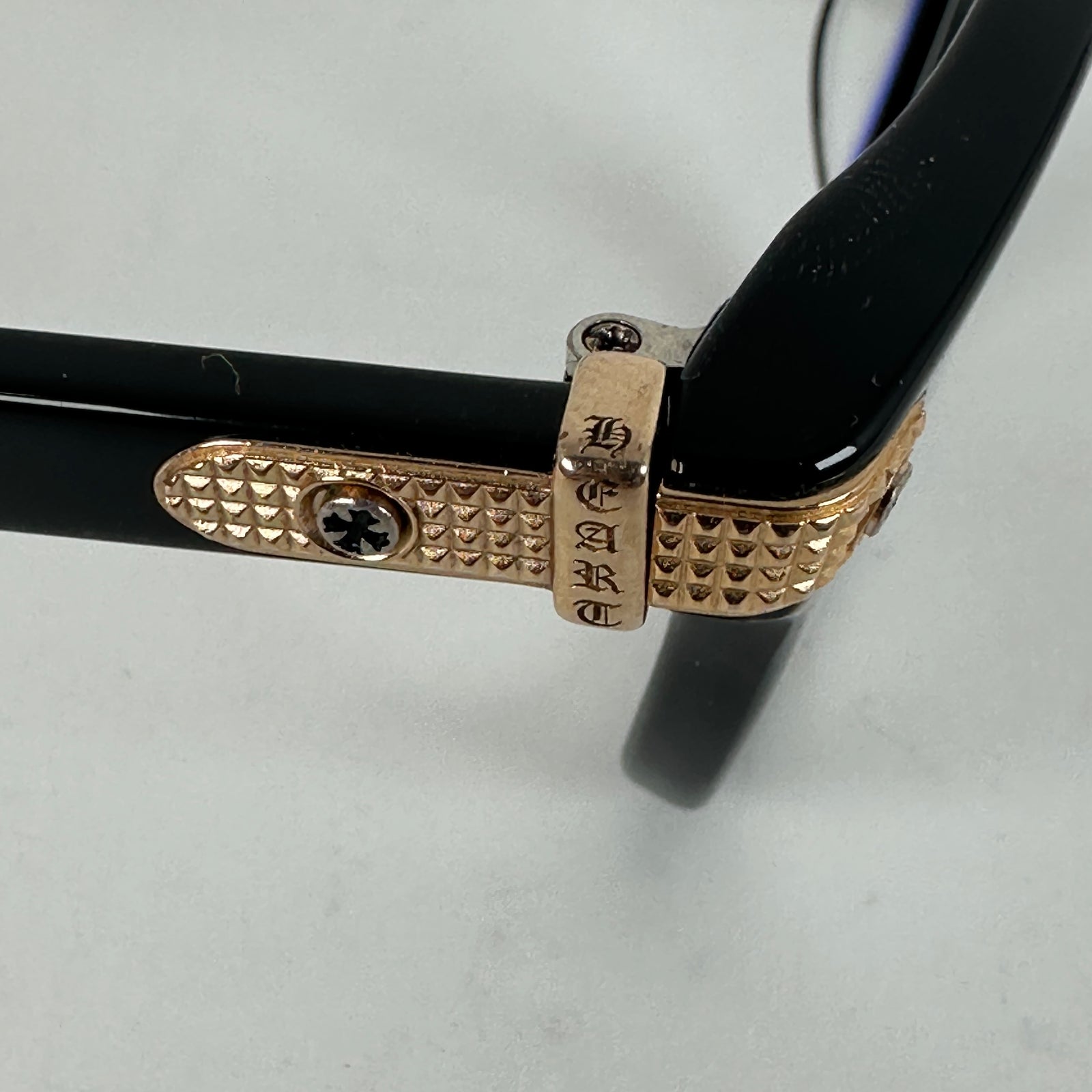 Chrome Hearts 'BEAU NER' Clear Frame Glasses