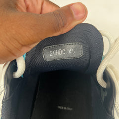Dior B22 White/Light Blue Sneaker Size 45