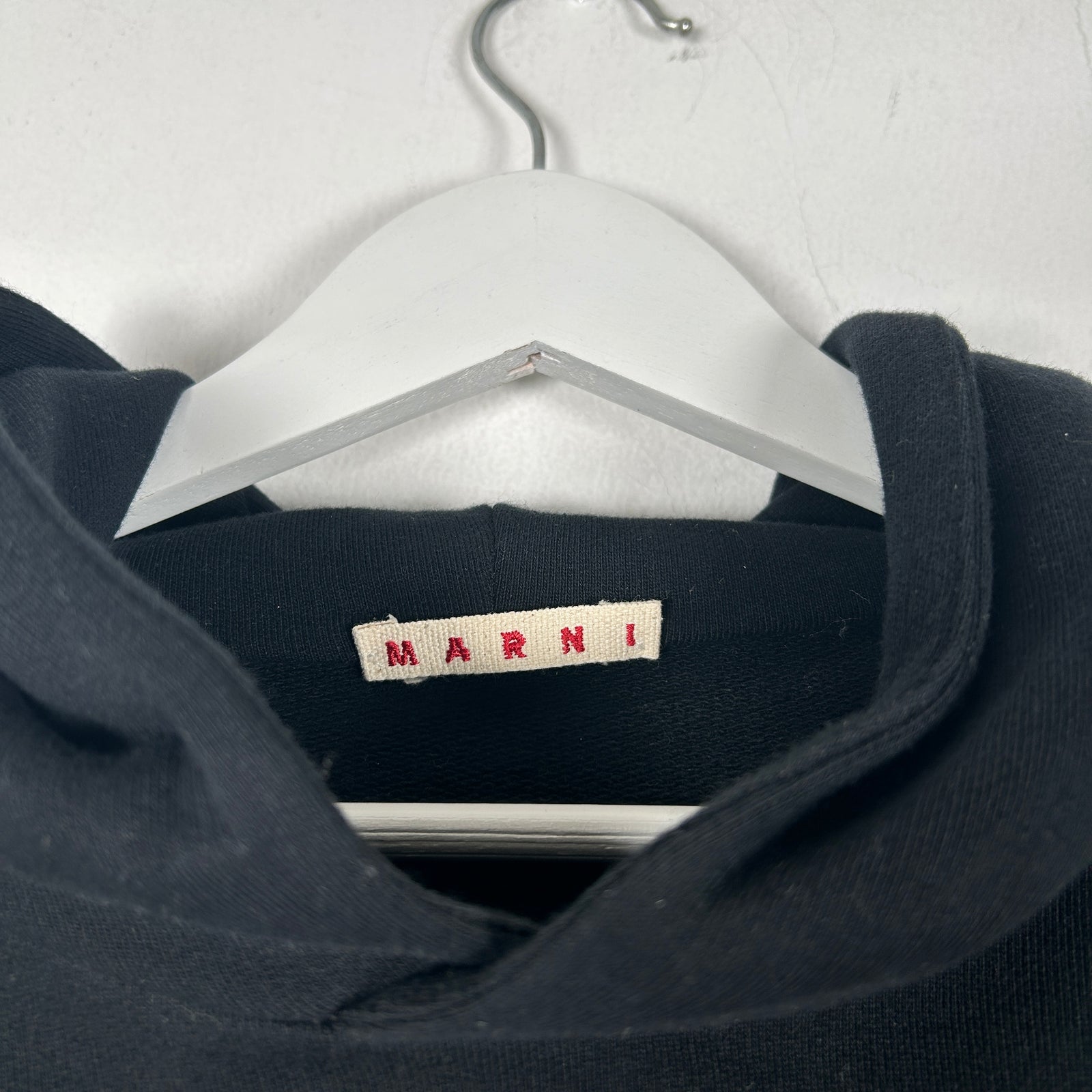Marni Black Double Layered Sweatshirt Size L
