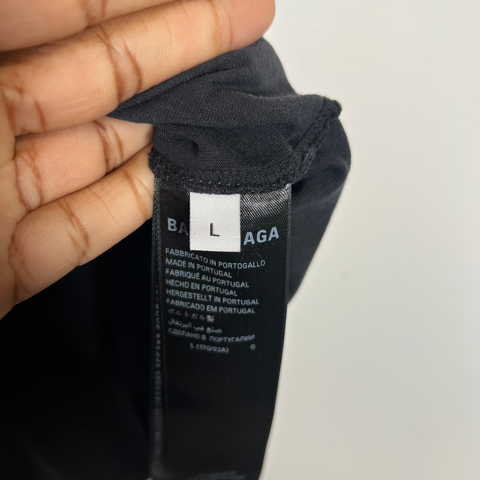 Balenciaga Spell-Out Logo T-Shirt
