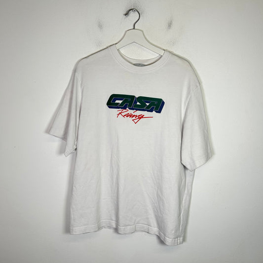 Casablanca Casa Racing Logo T-Shirt
