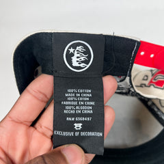 Hellstar White/Red Records Snapback