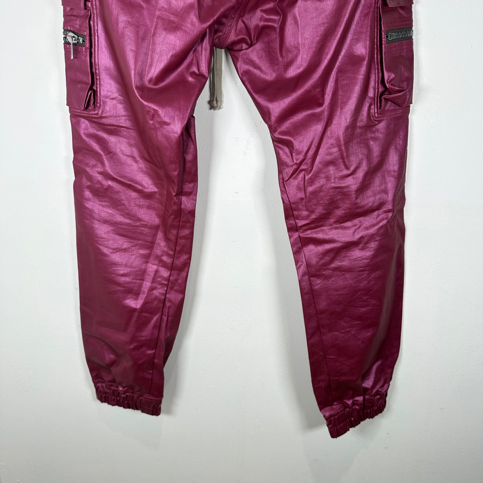 Rick Owens 'Fuchsia' Mastadon Cargo Pants Size 40